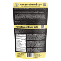 Zen Spice - Himalayan Black Salt  1lb 454g