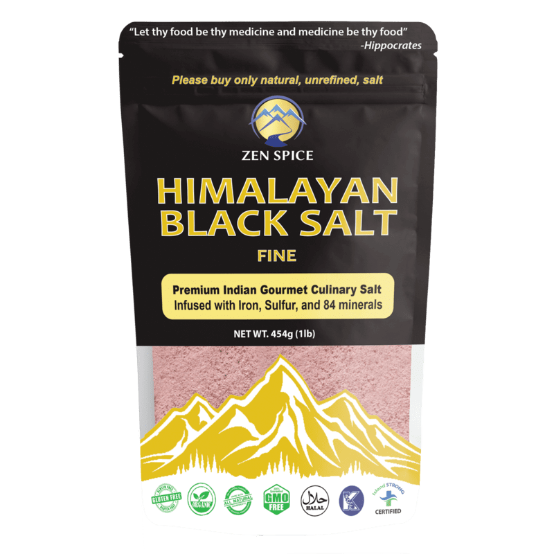 Zen Spice - Himalayan Black Salt  1lb 454g