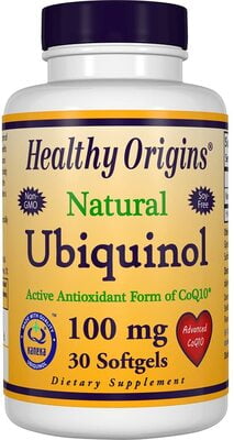 Healthy Origins Ubiquinol 200mg 30 Capsules
