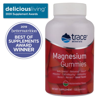 Magnesium Gummies Watermelon - 120ct