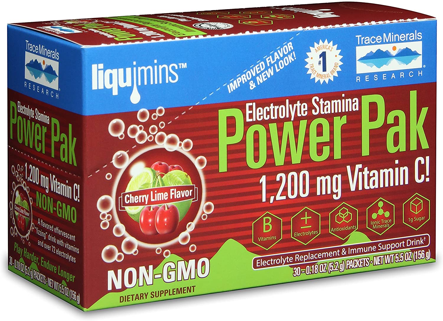 Electrolyte Stamina Power Pak 1200mg Vitamin C