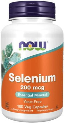 Now Foods Selenium 200 mcg - 180 Caps